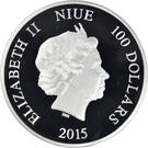 100 Dollars - Elizabeth II (Mickey Mouse - Steamboat Willie)