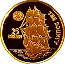 25 Dollars - Elizabeth II (H.M.S. Bounty)