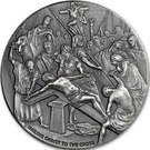 2 Dollars - Elizabeth II (Crucifixion of Jesus)