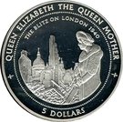 5 Dollars - Elizabeth II (The Queen Mother)
