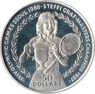 50 Dollars - Elizabeth II (Steffi Graf)