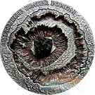 1 Dollar - Elizabeth II (Popigai Meteorite Crater)