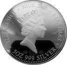 8 Dollars - Elizabeth II (Year of the Monkey)