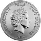 2 Dollars - Elizabeth II (Hawksbill Turtle)