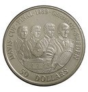 50 Dollars - Elizabeth II (Davis Cup Tennis)