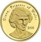 100 Dollars - Elizabeth II (Princess of Wales)