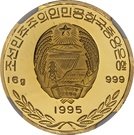 400 Won (50th Anniversary of Liberation - Lake on Mount Baektu)