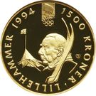 1500 Kroner - Harald V (1994 Olympics - Roald Amundsen)