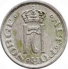 25 Øre - Haakon VII