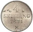 4 Skilling - Carl XV