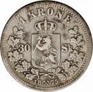 1 Krone / 30 Skilling - Oscar II