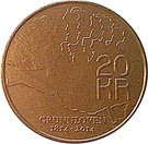 20 Kroner - Harald V (200th Anniversary of the Constitution)