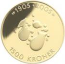 1500 Kroner - Harald V (Dissolution of the Union)