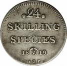 24 Skilling Species - Carl XIV