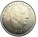 5 Kroner - Harald V (Return of Nansen from the Arctic)
