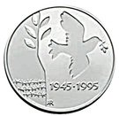 50 Kroner (50 years since the end of World War II)