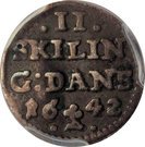 2 Skilling - Christian IV