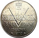 25 Kroner - Olav V (Liberation)