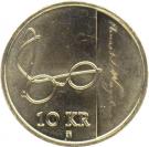 10 Kroner - Harald V (Henrik Wergeland)