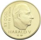 1500 Kroner - Harald V (Millennium)