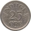 25 Øre - Haakon VII