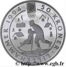 50 Kroner - Harald V (1994 Olympics in Lillehammer)