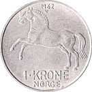 1 Krone - Olav V