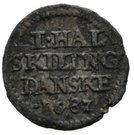 ½ Skilling - Christian V