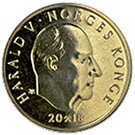 20 Kroner - Harald V (150th anniversary of DNT)