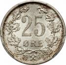 25 Øre - Oscar II