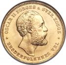 20 Kroner - Oscar II