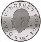 100 Kroner - Olav V (1994 Olympics -  Cross-Country Skiing)