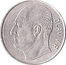 1 Krone - Olav V