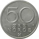 50 Øre - Olav V