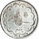 10 Kurus - Abdülhamid II ("el- Ghazi" right of Toughra)