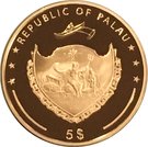 5 Dollars (20 Years Germany Unity)