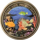 1 Dollar (Lion & Parrotfish)
