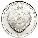 5 Dollars (Pacific Wildlife, Red Parrot)