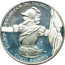 5 Balboas (Descubridor del Pacifico)