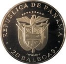 20 Balboas (El Libertador)