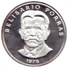 5 Balboas (Belisario Porras; Silver Proof Issue)