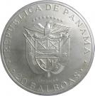 20 Balboas (Simón Bolívar; Silver Set Issue)