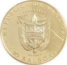 10 Balboas (Treaty of the Panamá Canal)