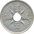 ½ Penny - George V