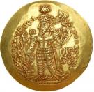 Dinar - "kushansha" Varhran II (under Varhran I)