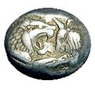 ½ Stater - temp. Cyrus the Great "Cyrus II of Persia" (Lydia satrapy)