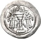 Drachm - Yazdgard I (type Ia1/1a)