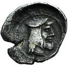 Obol - temp. Artaxerxes II (Ionia satrapy)