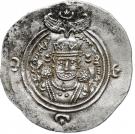 Drachm - Khusru II (Second Reign - type IV/5)