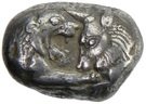 Stater - temp. Croesus "last king of Lydia" / Cyrus the Great "Cyrus II of Persia" (Lydia satrapy)